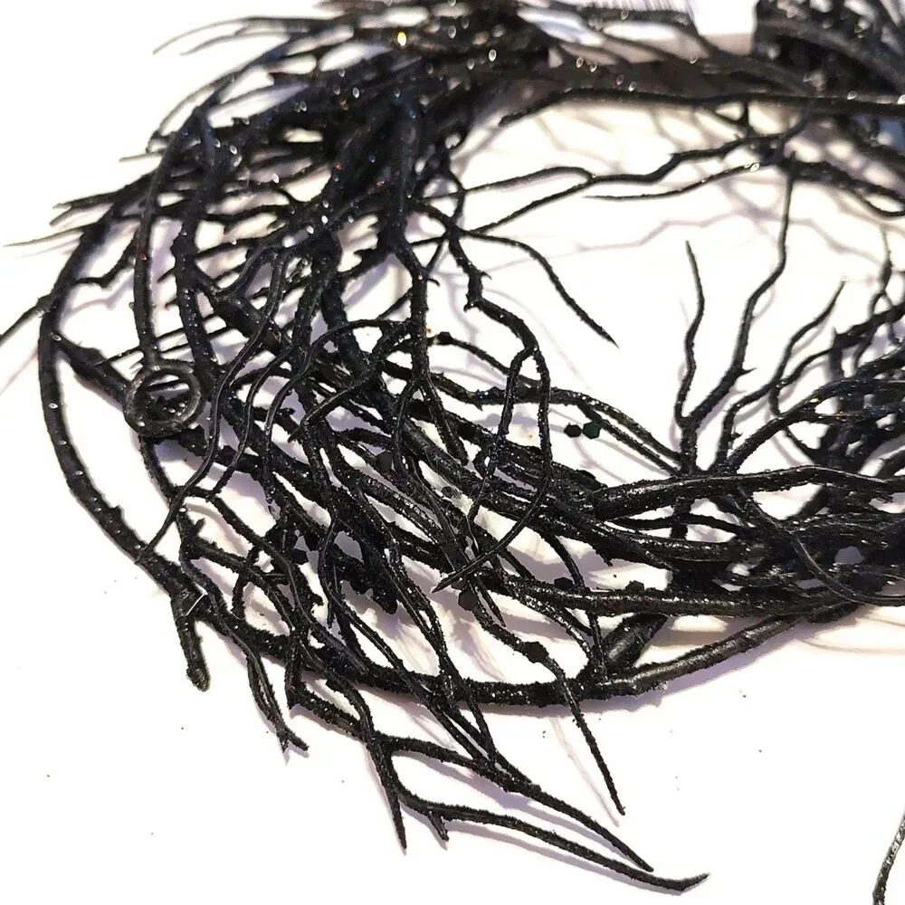 Thorny Stem Vine Garland Sparkling Glitter 70